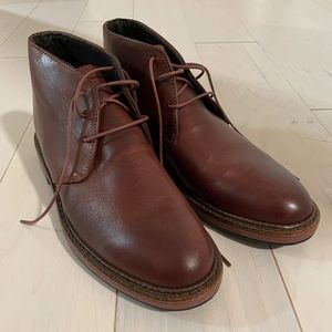 Men’s Italian leather shoes- Burgundy